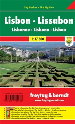 Lisbon City Pocket map. The City Pocket maps are compact and convenient maps that can fit easily into a pocket or purse. These maps provide a comprehensive view of the city and its surrounding areas, making them ideal for travelers or locals who want to e