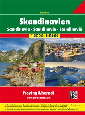 scansp Scandinavia Superatlas Freytag Berndt