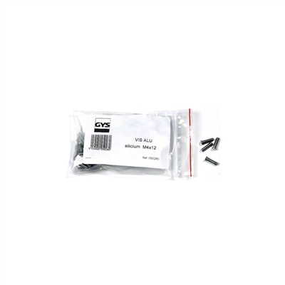 200 Aluminium silicium screws M4