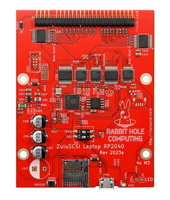 Assembled ZuluSCSI- Laptop RP2040 2.5" Printed Circuit Board