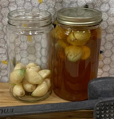 homemade Garlic honey