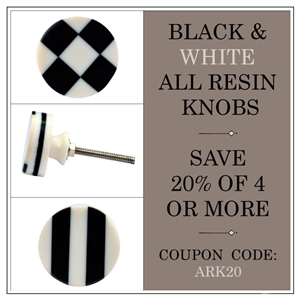 Resin Knob Coupon