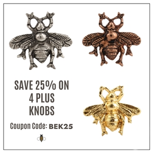 Bee Metal Knob Coupon