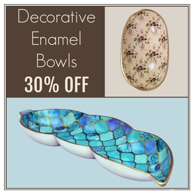 Decorative Enamel Bowl Coupon