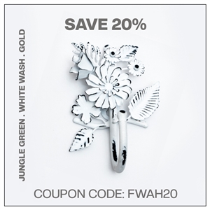 Floral Wall Hook  Coupon