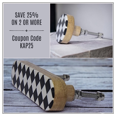 Checkered Pull & Knob Coupon