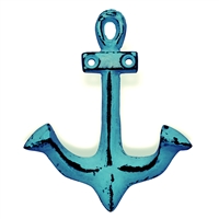 Anchor Hook in Distressed Blue Finish