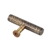 Brass T-Bar Hammered Knobjavascript:void(0);