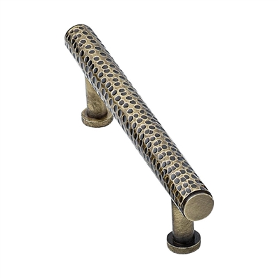 5" Brass Hammered Pull