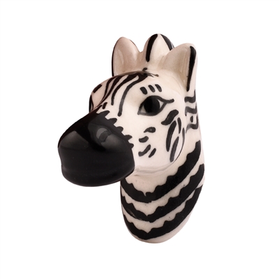 Zebra Ceramic Cabinet Knob