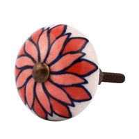 Mushroom Ceramic Cabinet Knob