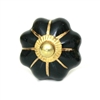 Melon knob (Black and Gold)