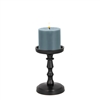 Aluminum Candle Holder in Black