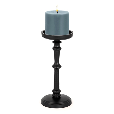 Aluminum Candleholder Set in Black