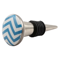 Chevron Wine Stopper