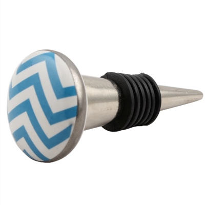 Chevron Wine Stopper