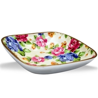 Enamel Metal Square Bowl