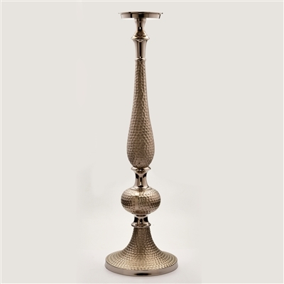 Hammered Candle Holder - 27" H