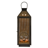 Deer Cutout Tabletop Metal Lantern - Ships Free