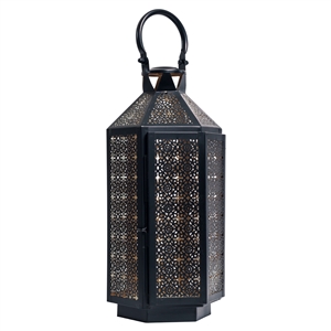 Decorative Tabletop Metal Lantern
