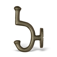 Iron Wall Hook in Gray