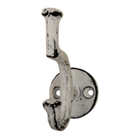 Iron Wall Hook in Distressed White