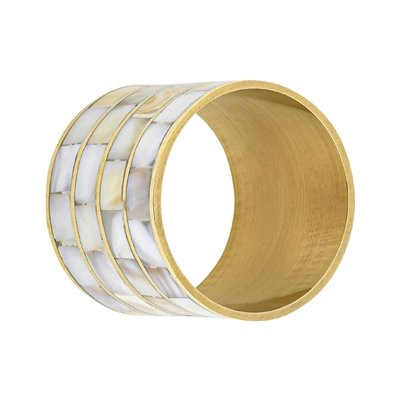 Mother of Pearl Napkin Rings