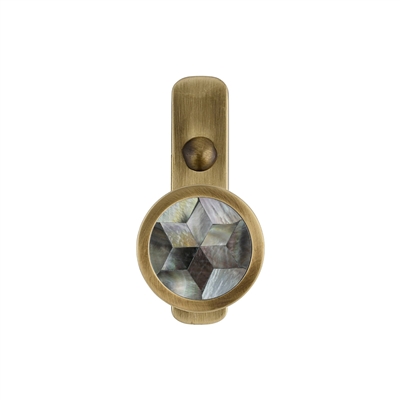 ONEKNOB SLIM WALL HOOK WITH HORN FILLER
