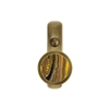 ONEKNOB SLIM WALL HOOK WITH YELLOW STONE FILLER