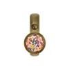 ONEKNOB SLIM WALL HOOK WITH FLORAL STICKER FILLER