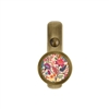 ONEKNOB SLIM WALL HOOK WITH FLORAL STICKER FILLER