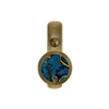 ONEKNOB SLIM WALL HOOK WITH BLUE MARBLE STICKER FILLER