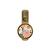 ONEKNOB SLIM WALL HOOK WITH FLORAL STICKER FILLER