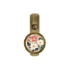ONEKNOB SLIM WALL HOOK WITH FLORAL STICKER FILLER