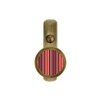 ONEKNOB SLIM WALL HOOK WITH COLORFUL STRIPES STICKER FILLER