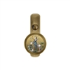 ONEKNOB SLIM WALL HOOK WITH PEACOCK STICKER FILLER