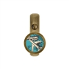 ONEKNOB SLIM WALL HOOK WITH AIRPLANE STICKER FILLER