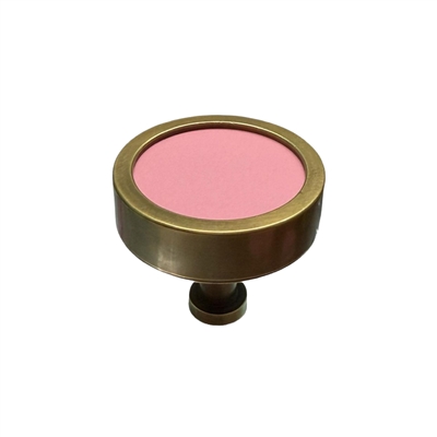 PINK LAMINATE CABINET KNOB