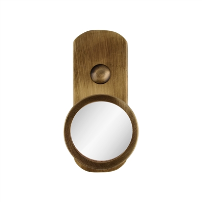 ONEKNOB BROAD WALL HOOK WITH MIRROR FILLER