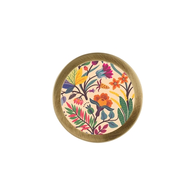 ONEKNOB WITH FLORAL PRINT FILLER
