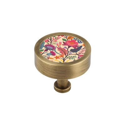 ONEKNOB WITH FLORAL STICKER FILLER