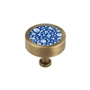 ONEKNOB WITH BLUE FLORAL PRINT FILLER