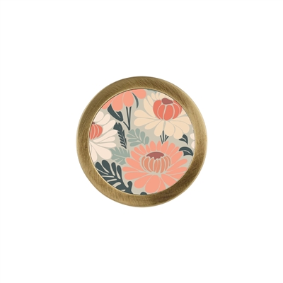 ONEKNOB WITH FLORAL PRINT FILLER