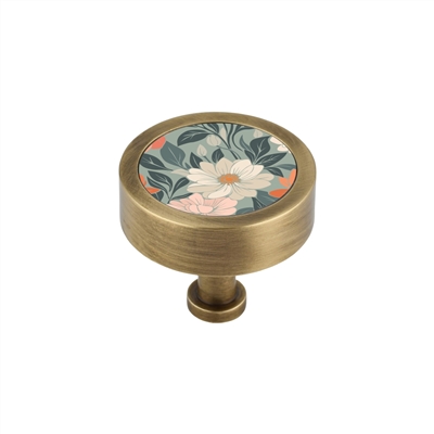 ONEKNOB WITH FLORAL PRINT FILLER
