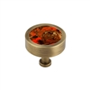 ONEKNOB WITH RED MARBLE PRINT FILLER