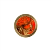 ONEKNOB WITH RED MARBLE PRINT FILLER
