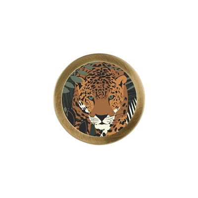 ONEKNOB WITH A TIGER PRINT FILLER