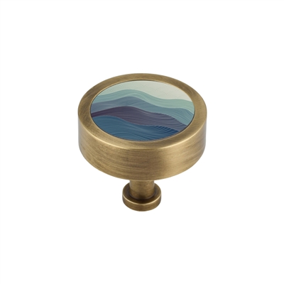 ONEKNOB WITH A JAPANESE WAVE PATTERN STICKER FILLER