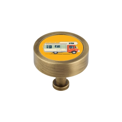 CAR PRINT CABINET KNOB