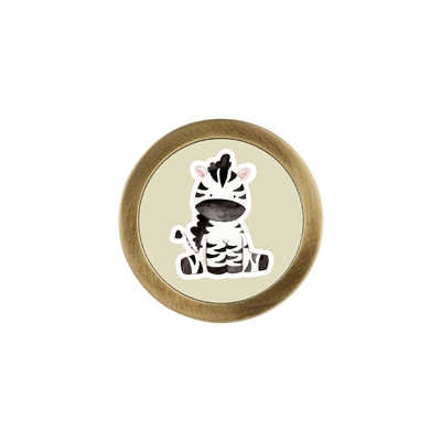 ONEKNOB WITH BABY ANIMAL SAFARI PRINT FILLER